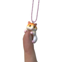 Load image into Gallery viewer, Ltd. Pop Cutie Hugging Hamster Necklaces - 6 pcs. Wholesale