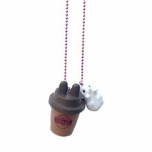 Load image into Gallery viewer, Ltd. Pop Cutie Coffee Bunny Necklaces - 6 pcs. Wholesale