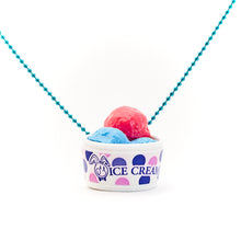 Load image into Gallery viewer, Pop Cutie X Iwako Ice Cream Necklaces 6 pcs Wholesale
