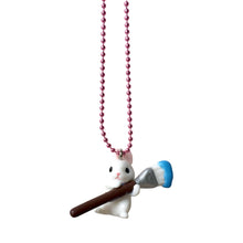 Load image into Gallery viewer, Ltd. Pop Cutie Paint Bunny Necklaces - 6 pcs. Wholesale