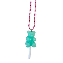 Load image into Gallery viewer, Ltd. Pop Cutie Gummy Bear Lollipop Necklaces - 6 pcs. Wholesale