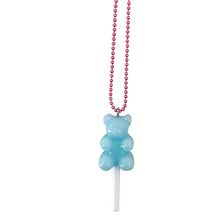 Load image into Gallery viewer, Ltd. Pop Cutie Gummy Bear Lollipop Necklaces - 6 pcs. Wholesale