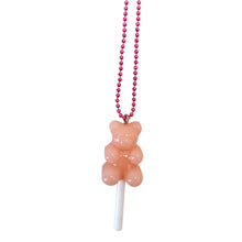 Load image into Gallery viewer, Ltd. Pop Cutie Gummy Bear Lollipop Necklaces - 6 pcs. Wholesale