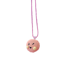 Load image into Gallery viewer, Ltd. Pop Cutie Smiley Macaroon Necklaces - 6 pcs. Wholesale