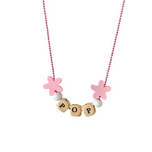 Load image into Gallery viewer, Pop Cutie ECO Text Necklaces - 6 pcs. Wholesale