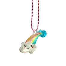 Load image into Gallery viewer, Ltd. Pop Cutie Glitter Cloud Necklaces - 6 pcs. Wholesale