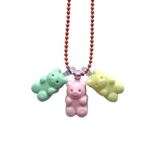 Load image into Gallery viewer, Ltd. Pop Cutie Candy Bear Charm Necklaces - 6 pcs. Wholesale