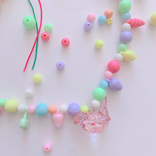 Load image into Gallery viewer, Pop Cutie Kids DIY Box Fruits & Bird (Make your own necklace) - 6 Sets