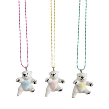 Load image into Gallery viewer, Ltd. Pop Cutie Polar Bear Necklaces - 6 pcs. Wholesale