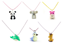 Load image into Gallery viewer, Pop Cutie X Iwako Animals Necklaces 6 pcs Wholesale