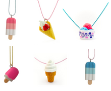 Load image into Gallery viewer, Pop Cutie X Iwako Ice Cream Necklaces 6 pcs Wholesale