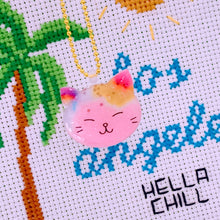 Load image into Gallery viewer, Ltd. Pop Cutie Glitter Kitty Necklaces - 6 pcs. Wholesale
