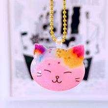 Load image into Gallery viewer, Ltd. Pop Cutie Glitter Kitty Necklaces - 6 pcs. Wholesale
