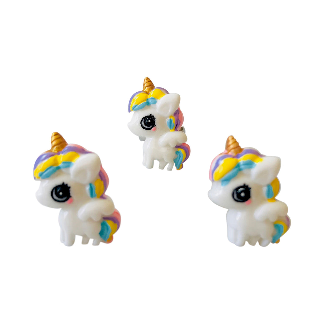 Pop Cutie Cute Unicorn Ring (12 pcs) Wholesale
