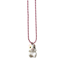 Load image into Gallery viewer, Ltd. Pop Cutie Paint Bunny Necklaces - 6 pcs. Wholesale
