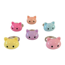 Load image into Gallery viewer, Pop Cutie Color Cat Rings
