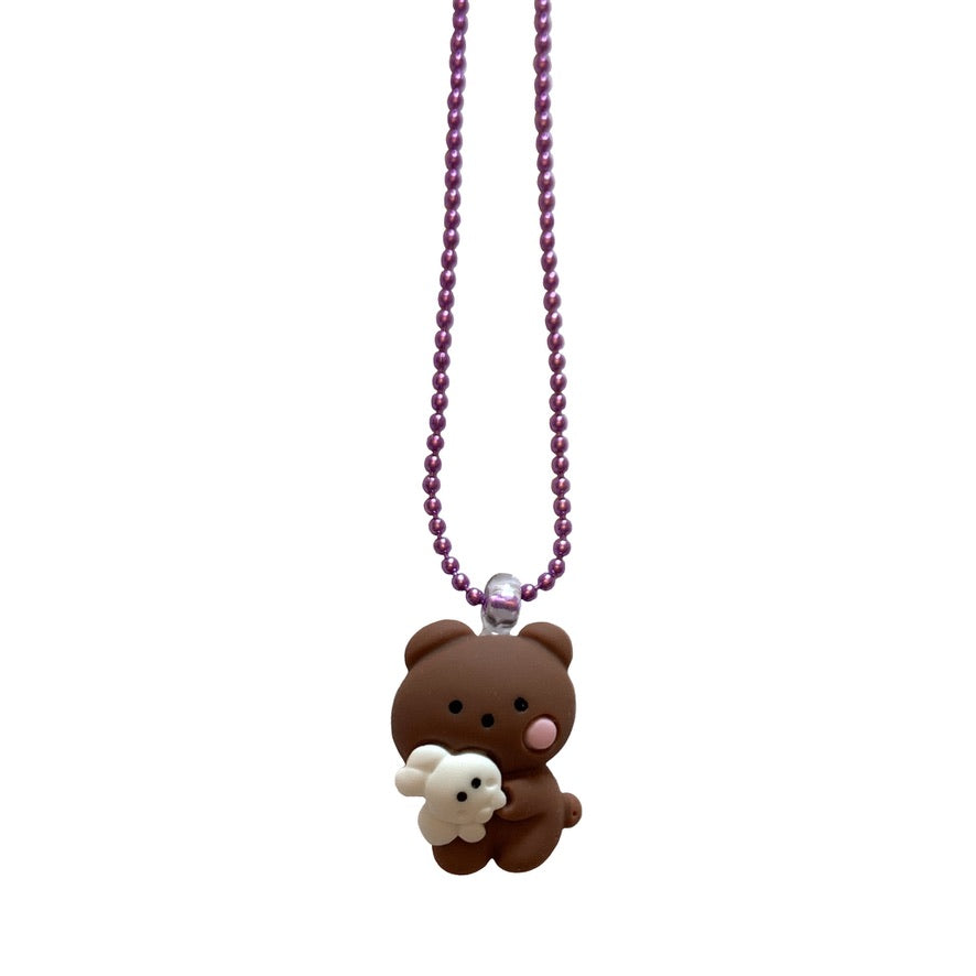 Pop Cutie Gacha Bear Necklaces