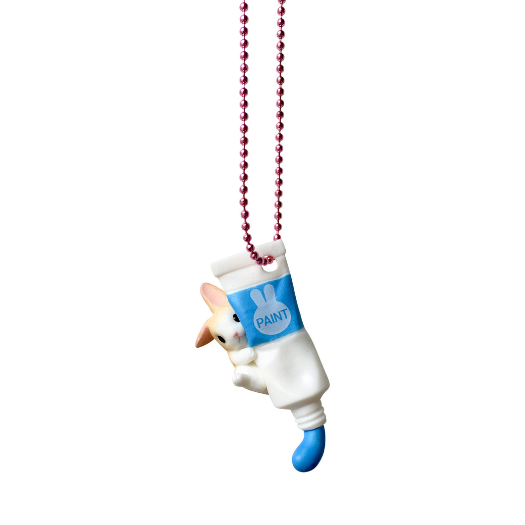 Ltd. Pop Cutie Paint Bunny Necklaces - 6 pcs. Wholesale
