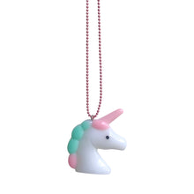 Load image into Gallery viewer, Ltd. Pop Cutie Rainbow Unicorn Necklaces -6 pcs. Wholesale
