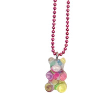 Load image into Gallery viewer, Pop Cutie Gacha Confetti Gummy Bear Necklaces
