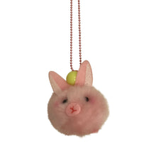 Load image into Gallery viewer, Ltd. Pop Cutie PomPom Bunny Necklaces  - 6 pcs. Wholesale
