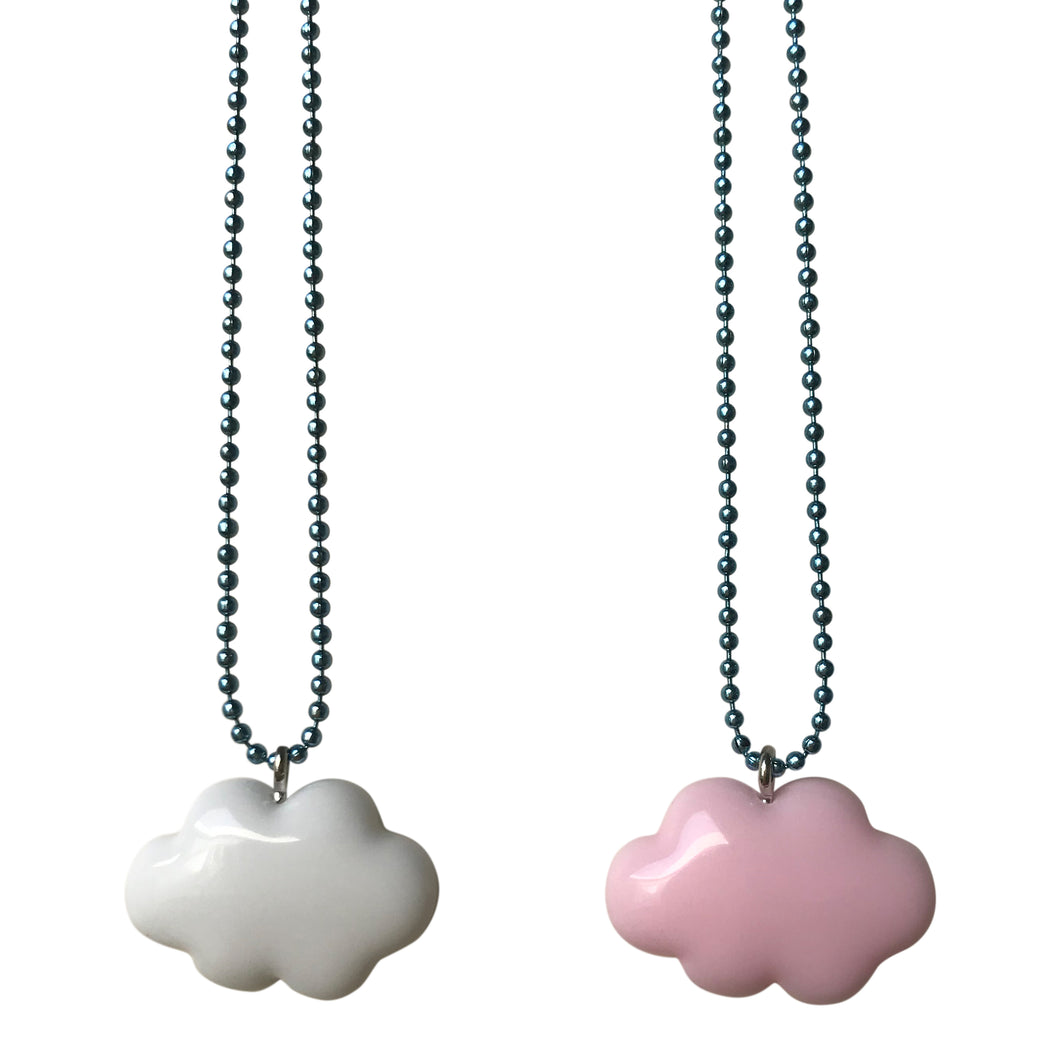 Pop Cutie Gacha Pastel Cloud Necklaces  - 6 pcs Wholesale