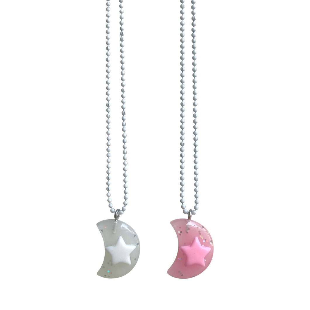 Pop Cutie Gacha Moon Necklaces  - 6 pcs Wholesale