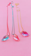 Load image into Gallery viewer, Pop Cutie Gacha  Glitter Whale Necklaces  - 12 pcs Wholesale
