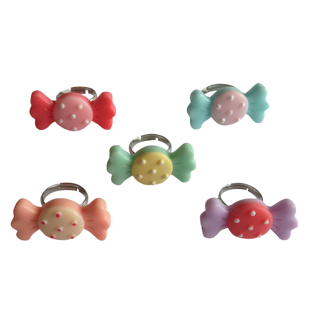 Pop Cutie Candy Rings (12 pcs) Wholesale