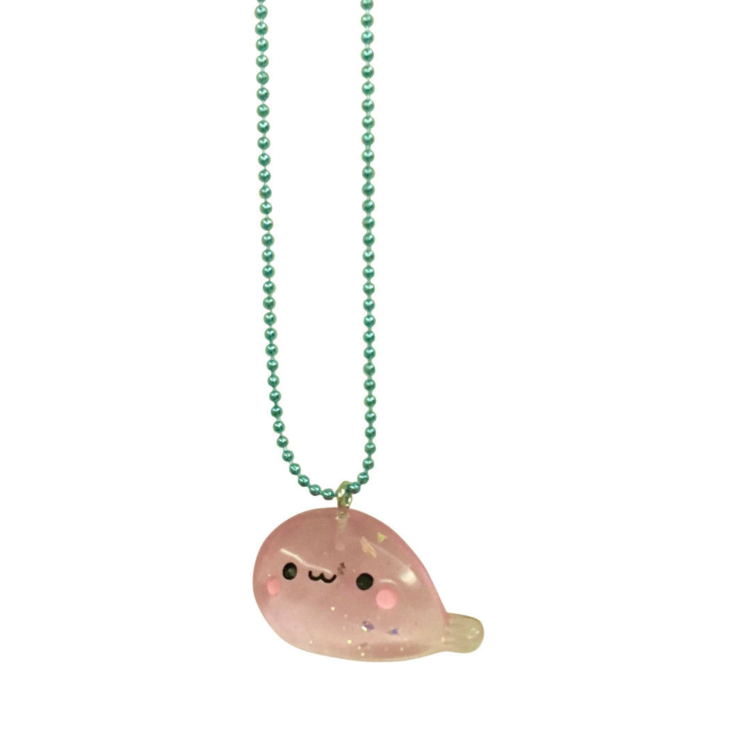Pop Cutie Sparkly Seal Necklaces -6 pcs. Wholesale