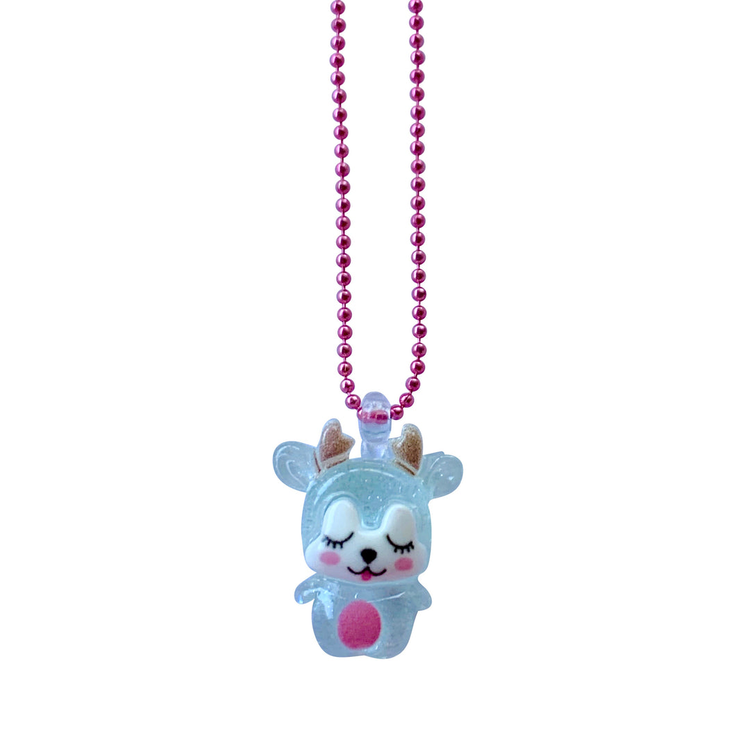 Pop Cutie Gacha Baby Deer Necklaces - 12 pcs. Wholesale
