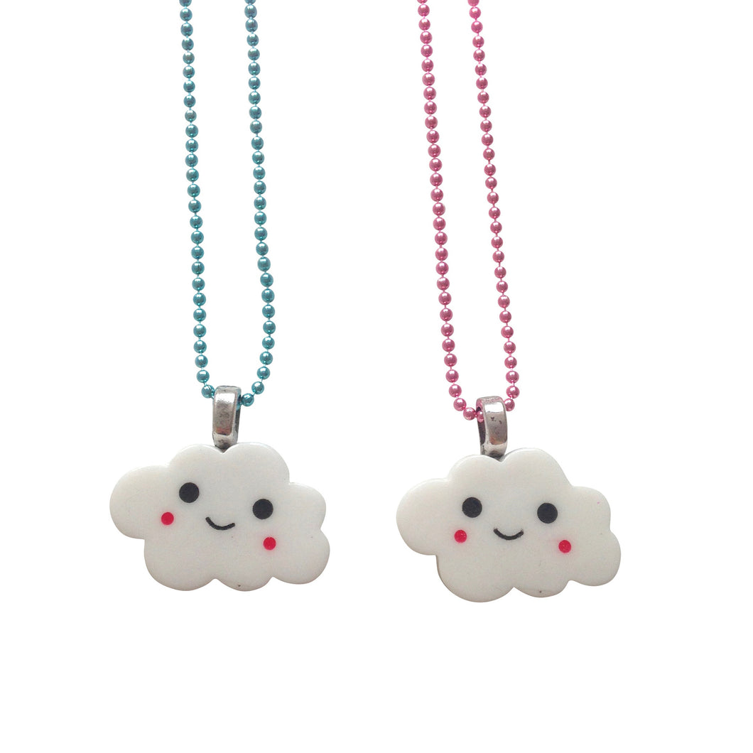 Pop Cutie Gacha Cloud Necklaces  - 12 pcs Wholesale