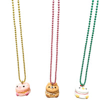 Load image into Gallery viewer, Pop Cutie Gacha Macaroon Animal Necklaces - 6 pcs. Wholesale
