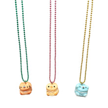 Load image into Gallery viewer, Pop Cutie Gacha Macaroon Animal Necklaces - 6 pcs. Wholesale
