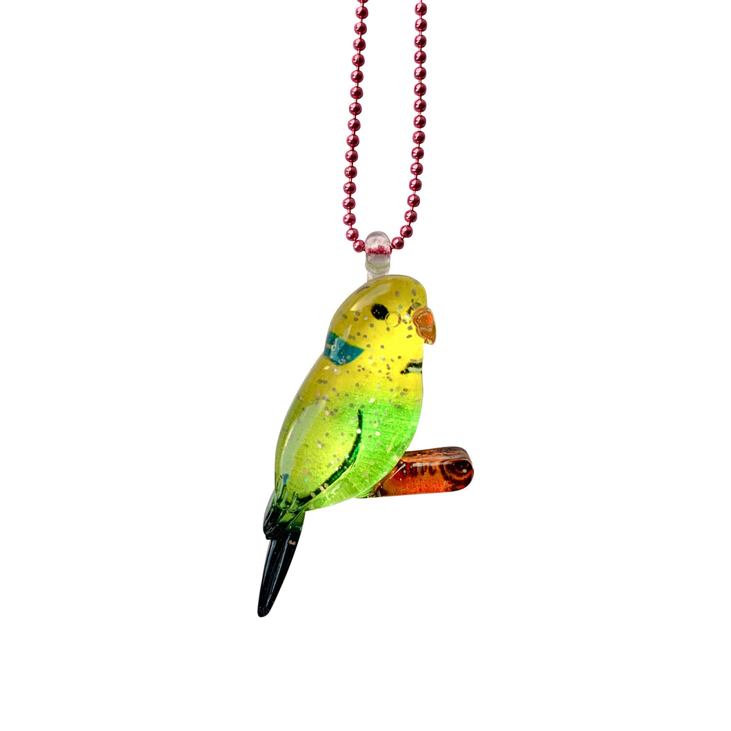Ltd. Pop Cutie Glitter Bird Necklaces - 6 pcs. Wholesale