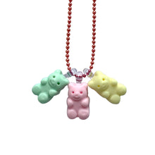 Load image into Gallery viewer, Ltd. Pop Cutie Candy Bear Charm Necklaces - 6 pcs. Wholesale
