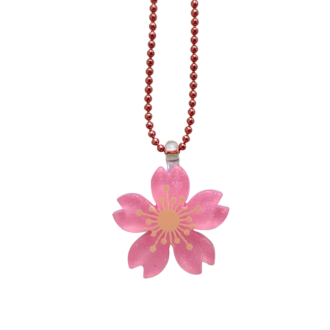 Pop Cutie Gacha Sakura Blossom Necklaces
