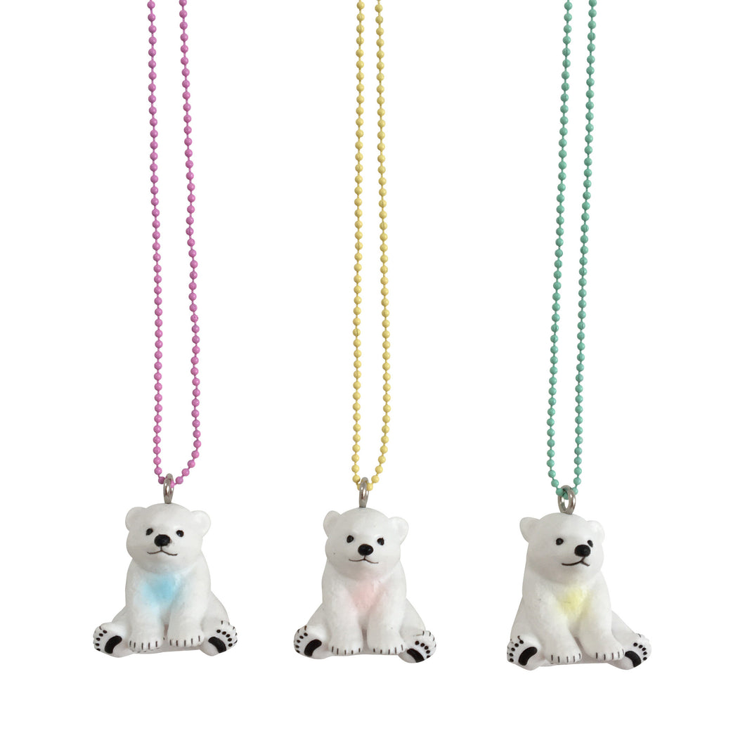 Ltd. Pop Cutie Polar Bear Necklaces - 6 pcs. Wholesale