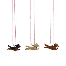 Load image into Gallery viewer, Ltd. Pop Cutie Running Dog Necklaces - 6 pcs. Wholesale
