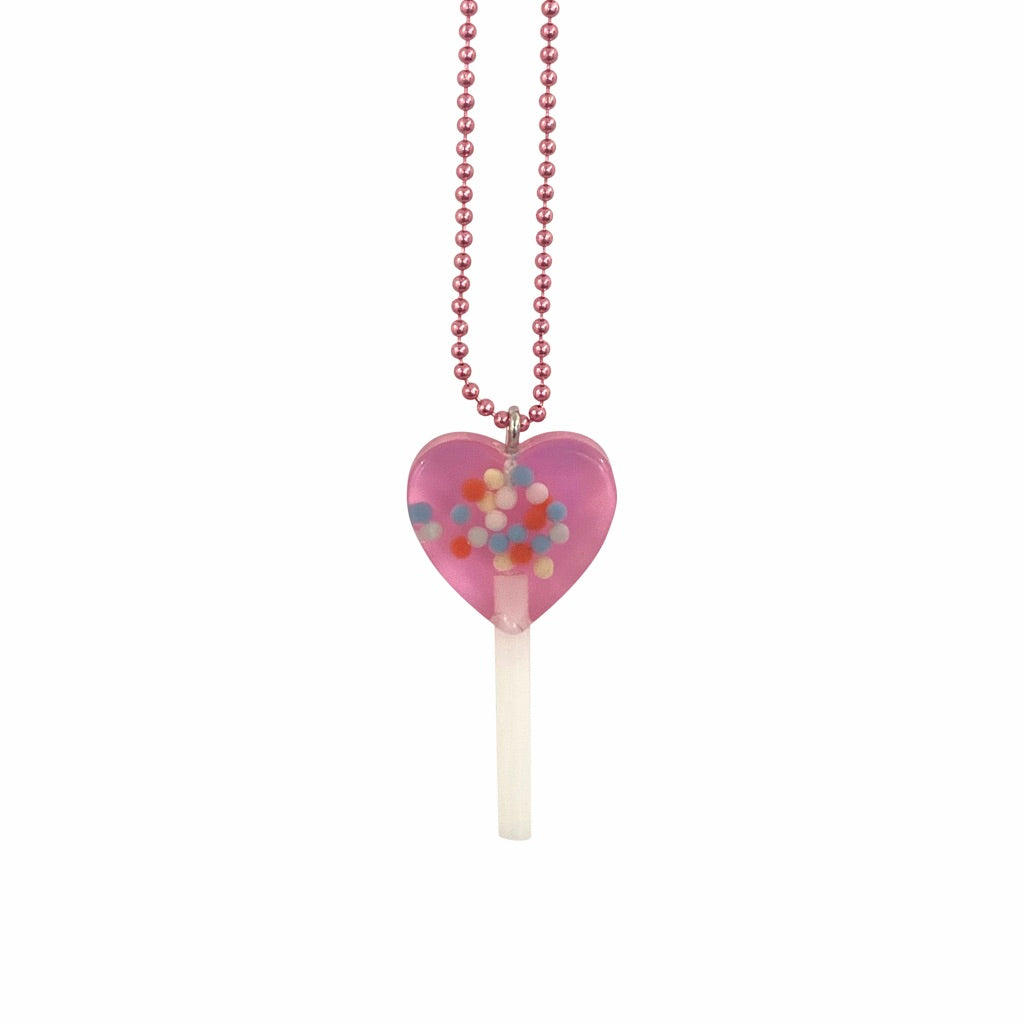 Pop Cutie Gacha Sprinkle Lollipop Necklaces
