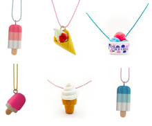 Load image into Gallery viewer, Pop Cutie X Iwako Ice Cream Necklaces 6 pcs  Wholesale
