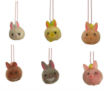 Load image into Gallery viewer, Ltd. Pop Cutie PomPom Bunny Necklaces  - 6 pcs. Wholesale
