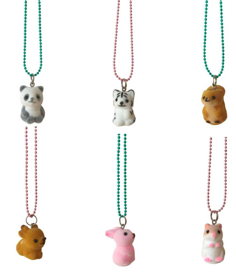 Pop Cutie Gacha Soft Jungle Necklaces