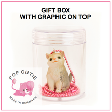 Load image into Gallery viewer, Ltd. Pop Cutie Glitter Cat Necklaces - 6 pcs. Wholesale
