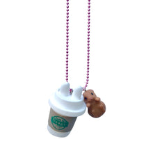 Load image into Gallery viewer, Ltd. Pop Cutie Coffee Bunny Necklaces - 6 pcs. Wholesale

